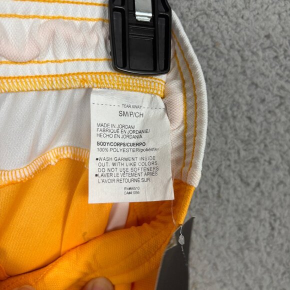 Under Armour Womens Standard Baseline 6" Basketball Short Orange/White Small NWT - Picture 7 of 12